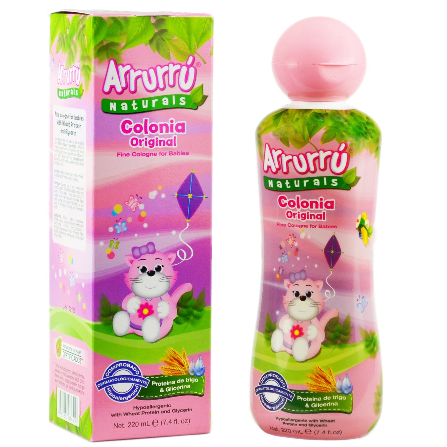 Colonia arrurru rosa 220ml