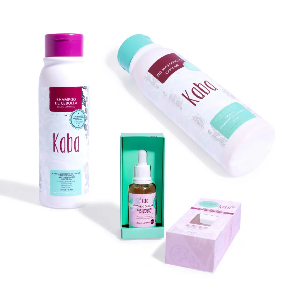 Kit clínicamente demostrado Kaba (3 Productos)