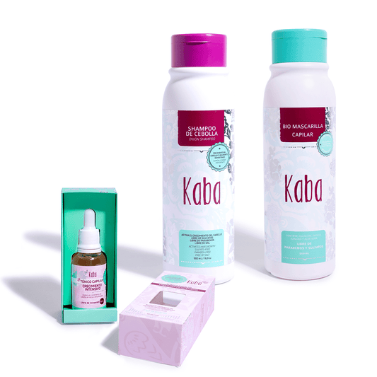 Kit clínicamente demostrado Kaba (3 Productos)