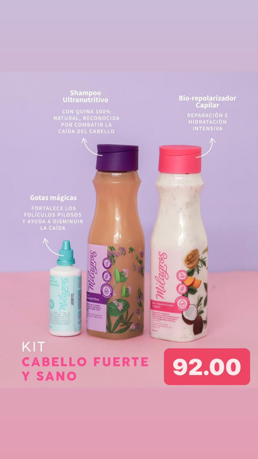 Kit cabello fuerte y sano